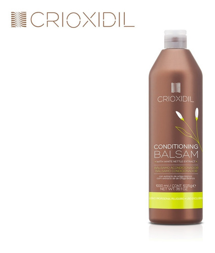 Bálsamo Crioxidil Con Ortiga Blanca 1000ml Hecho En España.