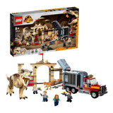 Lego 76948 Fuga De Los Dinosaurios T. Rex Y Atrocirraptor