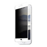Pelicula Privacidade iPhone 7 8 Plus Branco Anti Spy 3d Full