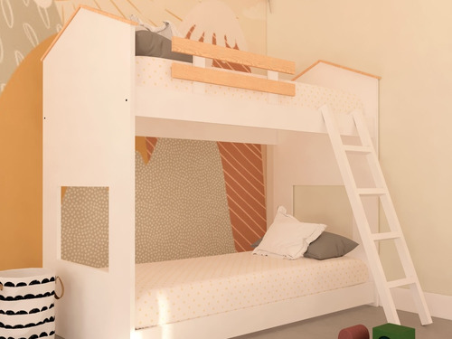 Cama Casita Superpuesta Nórdica 