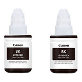 2 Pack Tinta Canon Gi 190 Original Negro G2110 G3110 G4110 