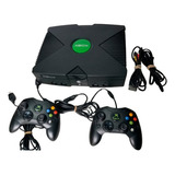  Xbox Clasico Standard Color  Negro Con 2 Con Controles 