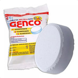 Kit 5 Pedras De Cloro Genco 3 Em 1 Para Piscinas C/200g Cada