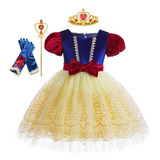 Vestido De Nieve Para Niñas Y Niños  Disfraz De Princesa  Ca