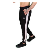 Pantalón Gym Buzo Hombre Deportivo Slim Algodón 