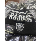 Gorro Bonette Bordado New Era Nfl Raiders Oakland Las Vegas