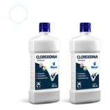 Kit 2 Shampoo Clorexidina World Para Cães Cachorro Gato Pele Fragrância Antisséptico