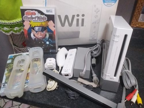 Nintendo Wii Completo Na Caixa Tudo Original! 