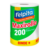 Maxi Rollo Cocina Multiuso Felpita 200paños D/h  Rcf-003