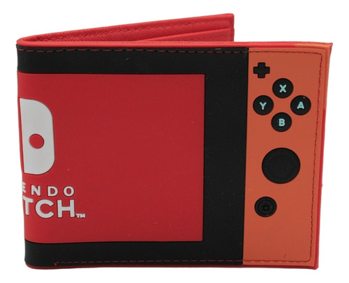 Cartera Roja Nintendo Switch - Gamer - Silicón 