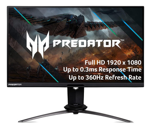 Monitor Acer Predator X25 Bmiiprzx 24.5  Fhd (1920 X 1080) D