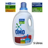 Sabão Liquido Omo Lavagem Perfeita 5 Litros Roupa S/ Manchas