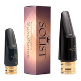 2 Boquilhas Solist Legato 7 Gold Sax Soprano + Sax Alto