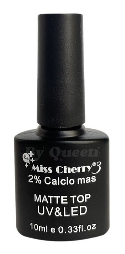 Top Matte Para Gel Semipermanente Miss Cherry 10 Ml