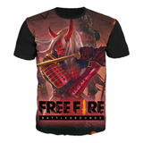 Camisetas Free Fire  Niños Caballeros Videojuegos Gamers 