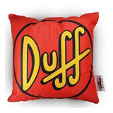 Almofada Fibra Veludo 25 X25 Cm Duff Beer