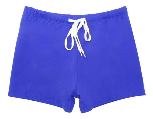 Bikini Short De Lycra Color Azul