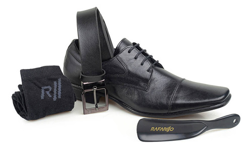 Sapato Social Masculino Rafarillo Kit 4x1 34055 - Promoção