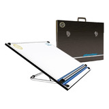 Tablero Plantec 40x50 Atril 6 Posiciones Dibujo Tec Maletin