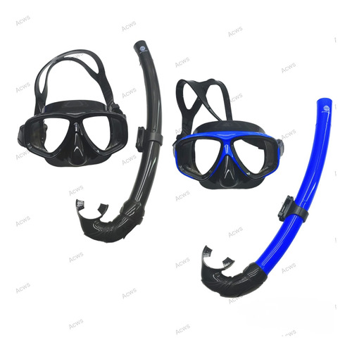 Kit De Mergulho  Máscara E Snorkel Profissional Praia Banho 