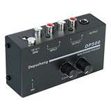 Depusheng Ultracompact Phono Tocadiscos Preamplificador Dp5