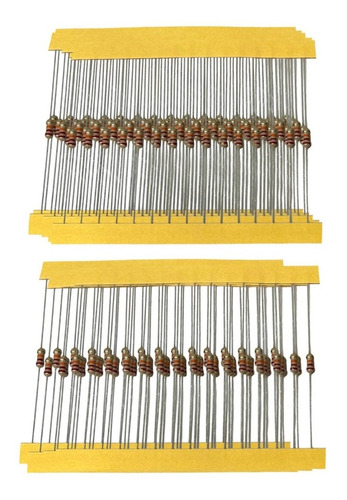 400 Resistores Valores Variados - 1/4w - Cr25
