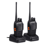 Transceptor Portátil Walkie Baofeng De Radio Fm Bidirecciona