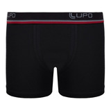 Kit Com 7 Cuecas Algodão Boxer Masculina Infantil Lupo. 