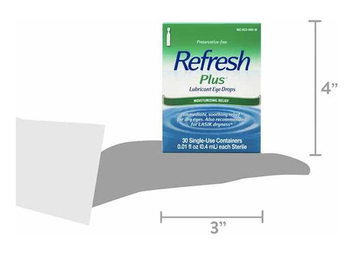 Gotas Lubricantes Para Ojos Refresh Plus