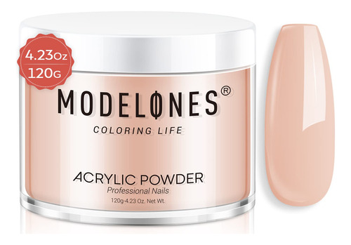 Modelones Cover Nude Blush - Polvo Acrilico De Gran Capacida