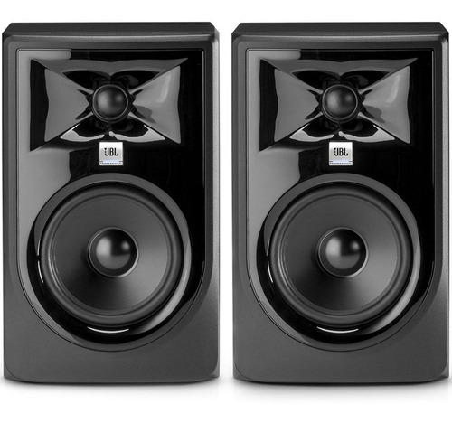 Monitores De Estudio Jbl Lsr305 Bi Amplificado - Plus