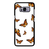 Funda Protector Para Samsung Galaxy Mariposa Animales 005