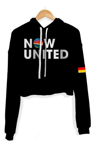 Cropped Moletom Now United Sina Deinert 12 Bandeira Alemanha