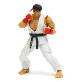 Figura De Acción Ryu De Street Fighter Ii De 6 Pulgadas, Ju