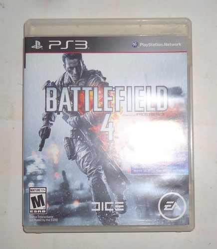 Juego Battlefield 4 Ps3 Play Station 3 Completo Como Nuevo