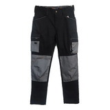 Pantalon Cargo Bicolor Con Rodillas Reforzadas