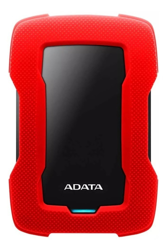 Disco Duro Externo 1tb Adata Hd330 Portatil Antigolpes Rojo