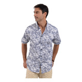 Camisa Hawaiana De Moda Manga Corta Mb2213
