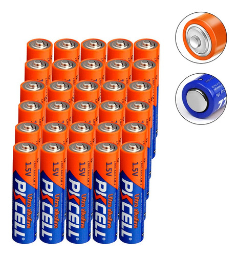 Paquete Con 32 Pilas Aaa Alcalinas Baterías Pkcell® Original
