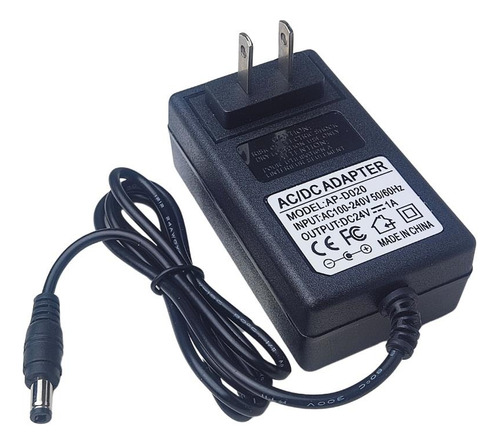 Adaptador 24v 1a 5.5x2.5mm Cargador Fuente De Voltaje