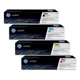 Toner Laserjet Hp 126a (4 Colores)