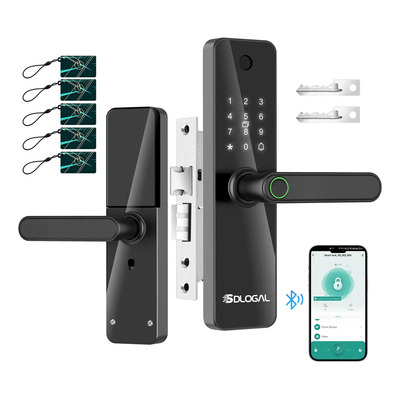 Cerradura Digital Inteligente Sdlogal S1-TUYA con Bluetooth y Huella para Exterior | Envío gratis