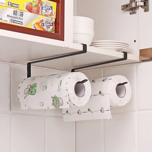 Soporte Metálico Toalla Absorbente Porta Paño Cocina Baño A