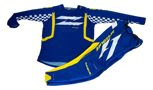 Conjunto Niño Radikal Zero Azul - Motocross / Atv