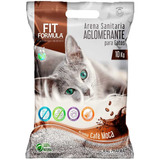 Arena Sanitaria Para Gatos Fit Formula Aroma Café Moca 10kg