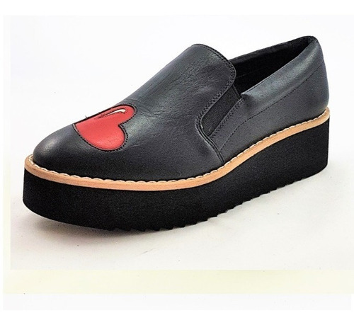 Tênis Feminino Slip On Flatform Desenhos Bordados Carrano 134120