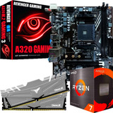 Kit Upgrade Pc Gamer - Ryzen 7 + A320m M.2 + 32gb Ram Ddr4