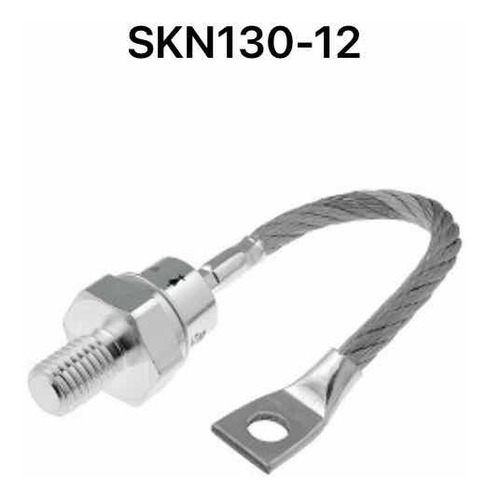 Skn130/12 Ánodo Rectificador 160a 1200v M12 Semikron