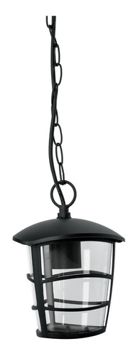 Arbotante Moderno Colgante Negro, Lámpara No Incluida 45094