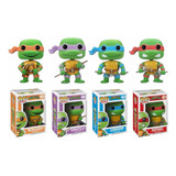 Funko Pop Tmnt Mutant Ninja Turtles Set De 4 Tortugas Ninja